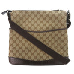 Gucci GG Canvas Brown Shoulder Bag 0470