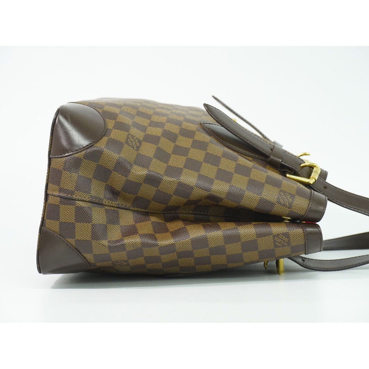 Louis Vuitton LV Hampstead MM Damier Ebene Tote Brown — view 4