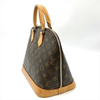 Louis Vuitton Alma PM Handbag Monogram Canvas Brown Gold Hardware Ba0054 — view 3