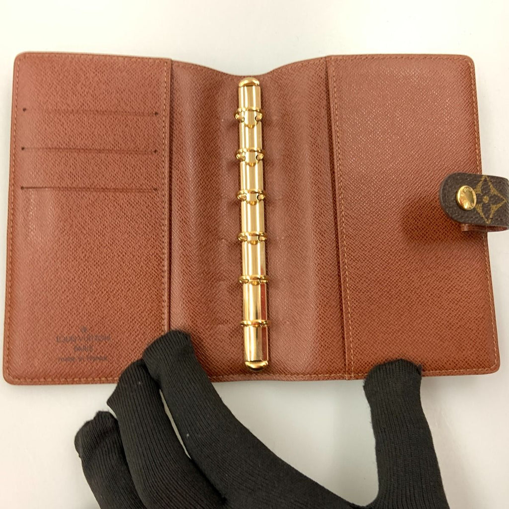 Louis Vuitton Monogram Agenda PM Notebook Cover Brown — view 7