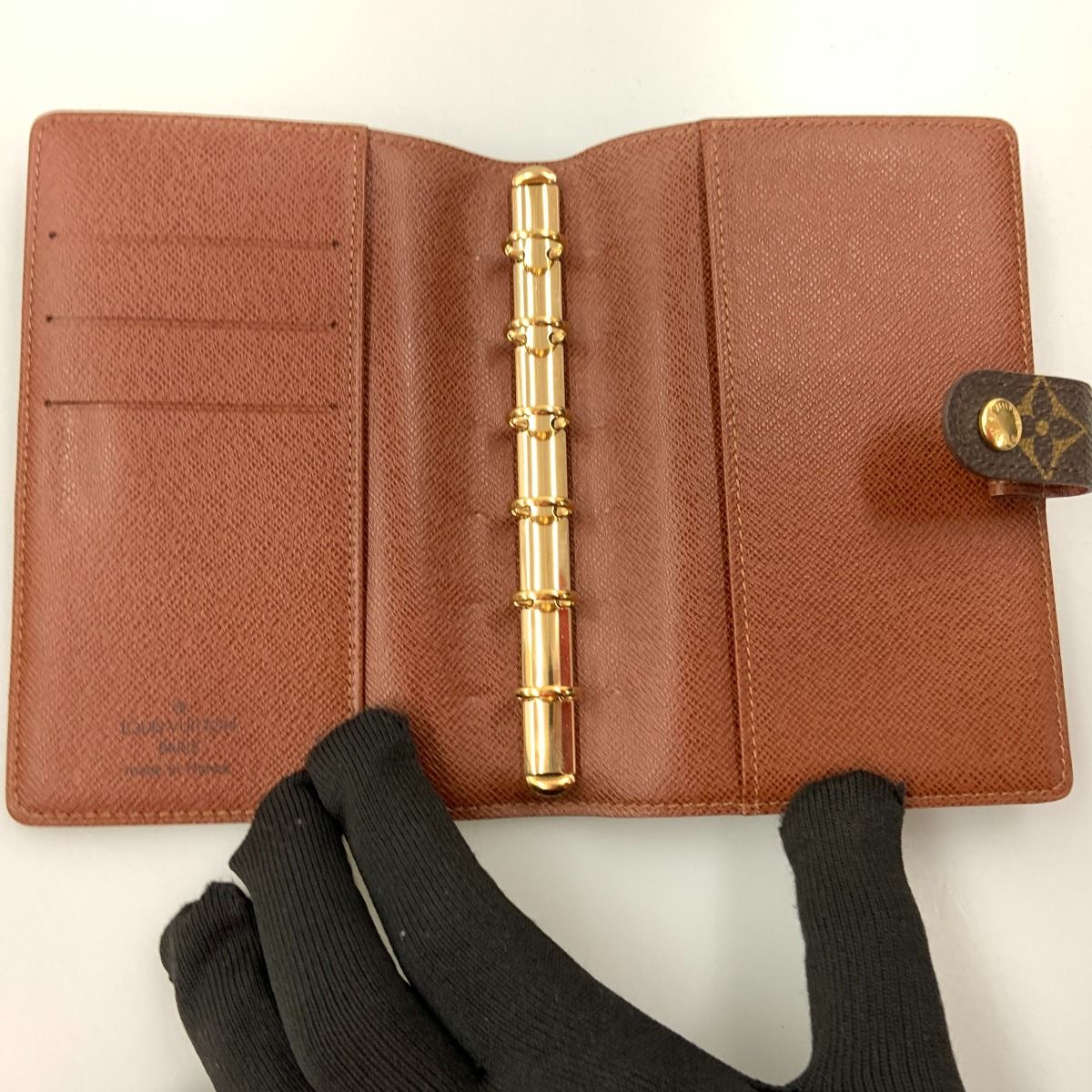 Louis Vuitton Monogram Agenda PM Notebook Cover Brown — view 7