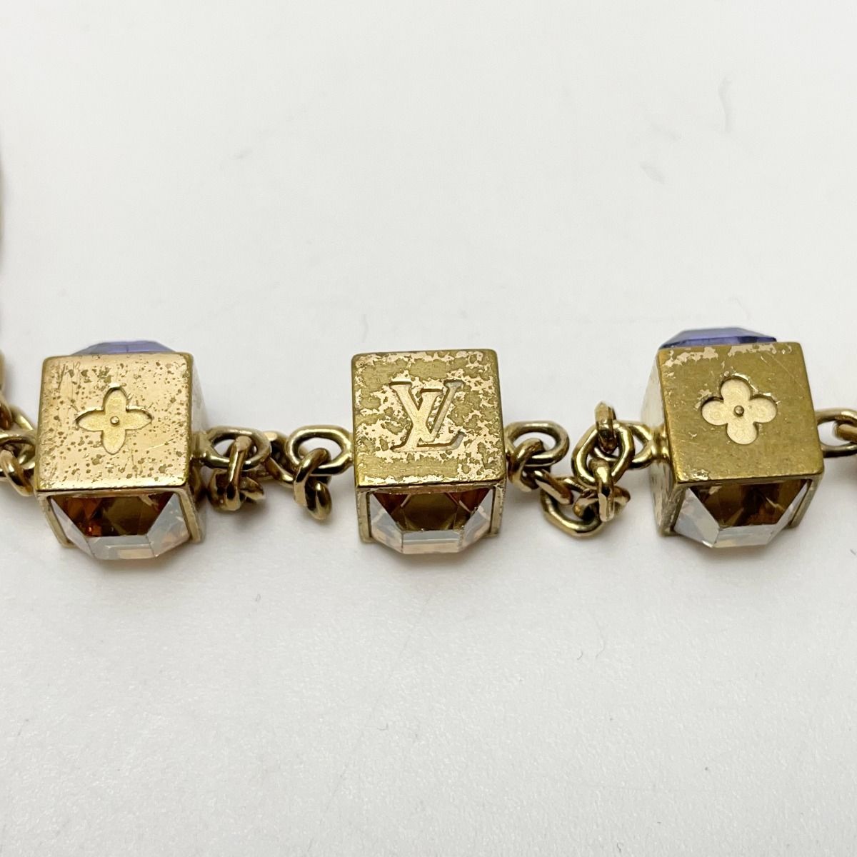 Louis Vuitton Gamble Plated Chain Bracelet — view 4