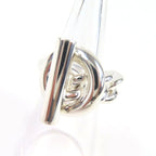 Hermes 2023 Croisette Ring AG 925 Accessory Silver 49 Size — view 2