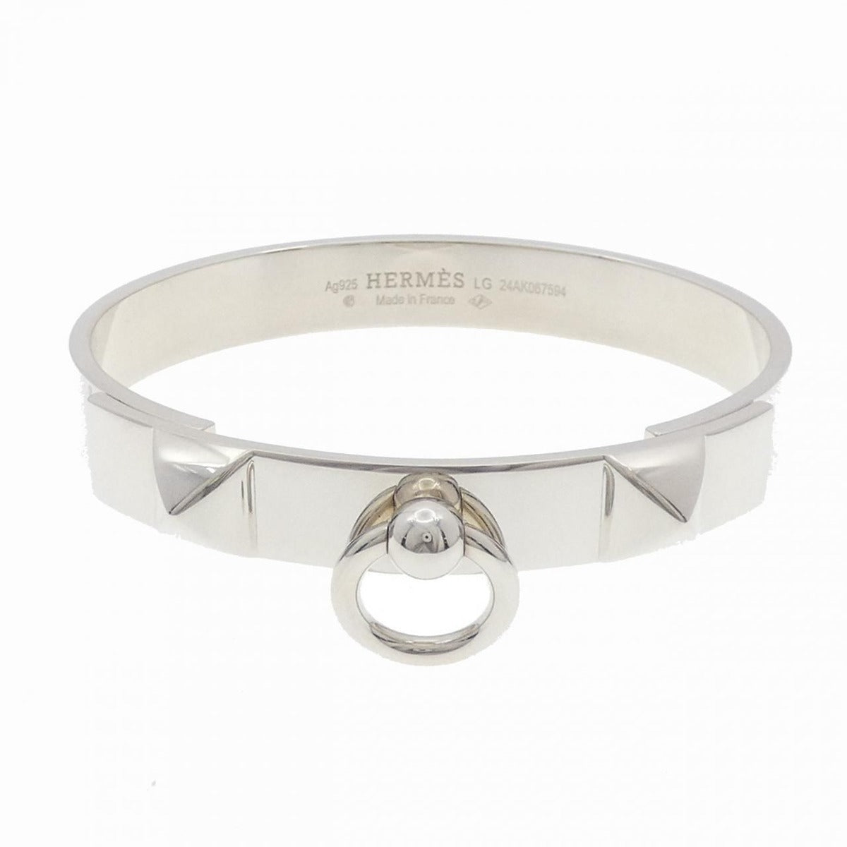 Hermes Collier de Chien Bangle