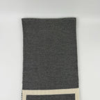 Chanel CC Logo Scarf Wool Silk Two — view 4