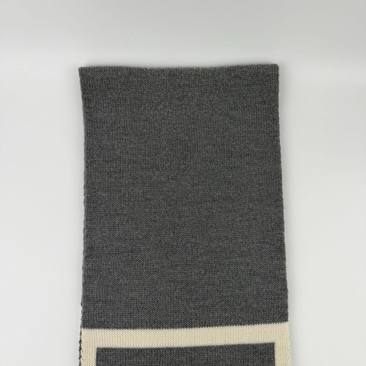 Chanel CC Logo Scarf Wool Silk Two — view 4