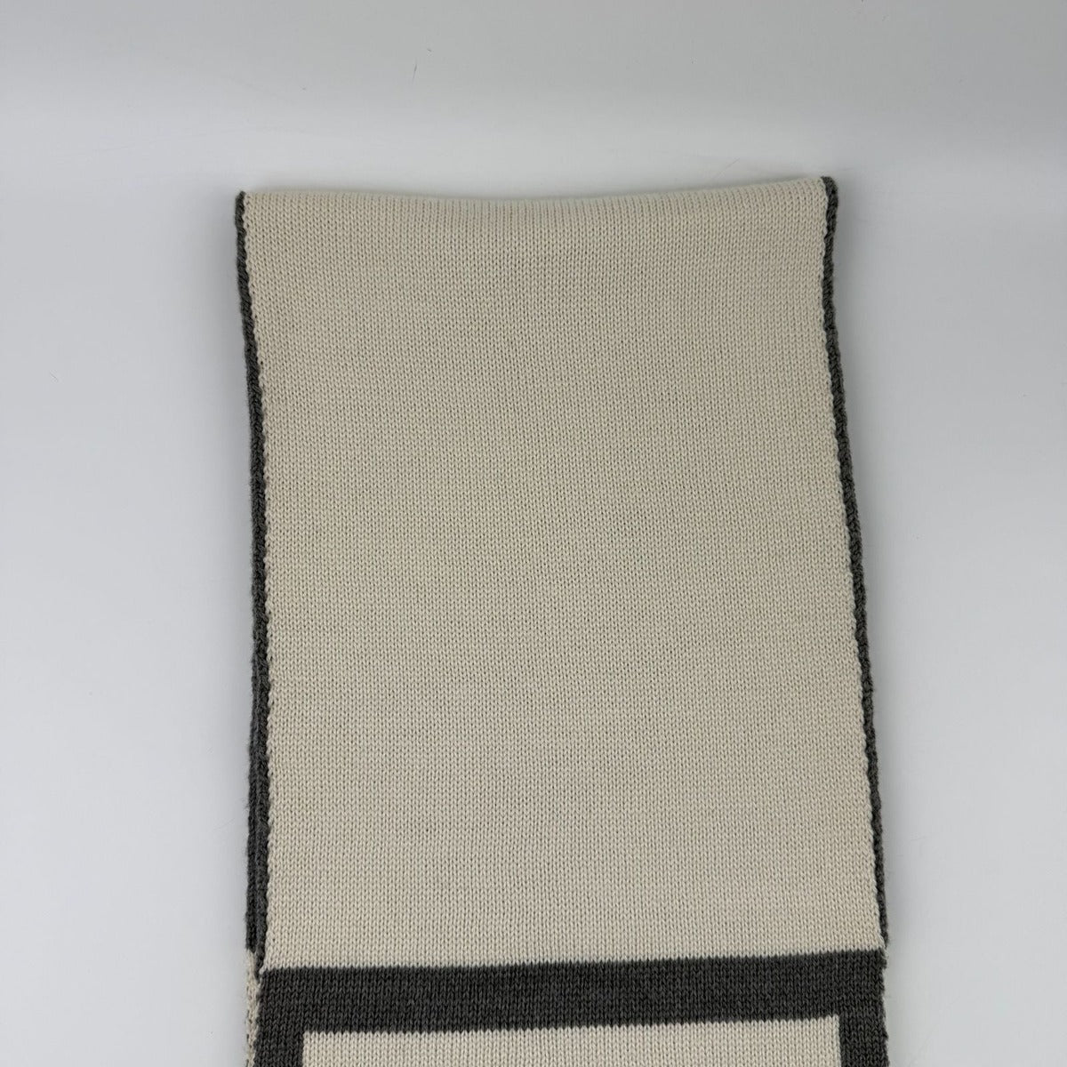 Chanel CC Logo Scarf Wool Silk Two — view 8