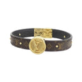 Louis Vuitton Monogram Bracelet Circle Reversible 17 cm M6173