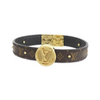 Louis Vuitton Monogram Bracelet Circle Reversible 17 cm M6173
