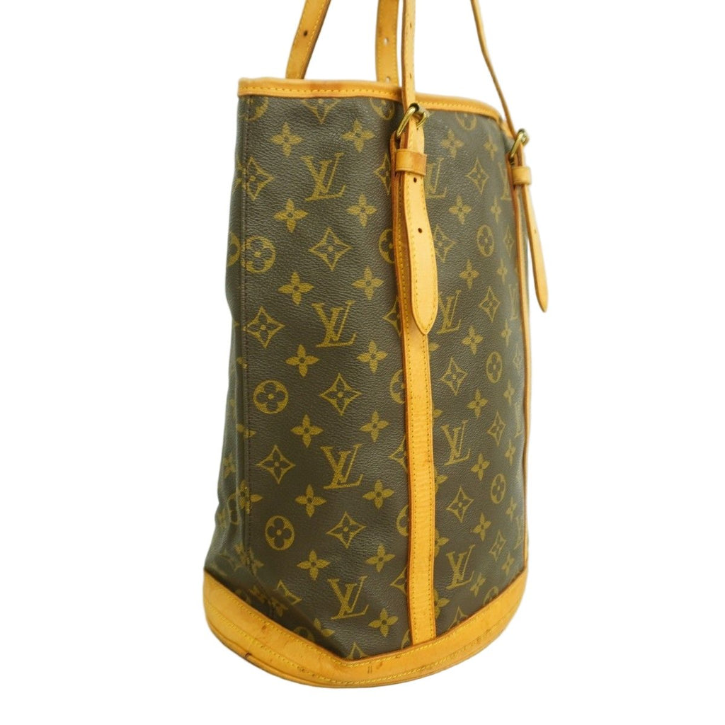 Louis Vuitton Tote Monogram Bucket GM Brown — view 2
