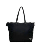 Prada Tote Bag Black Nero Tessuto 2 Vg026