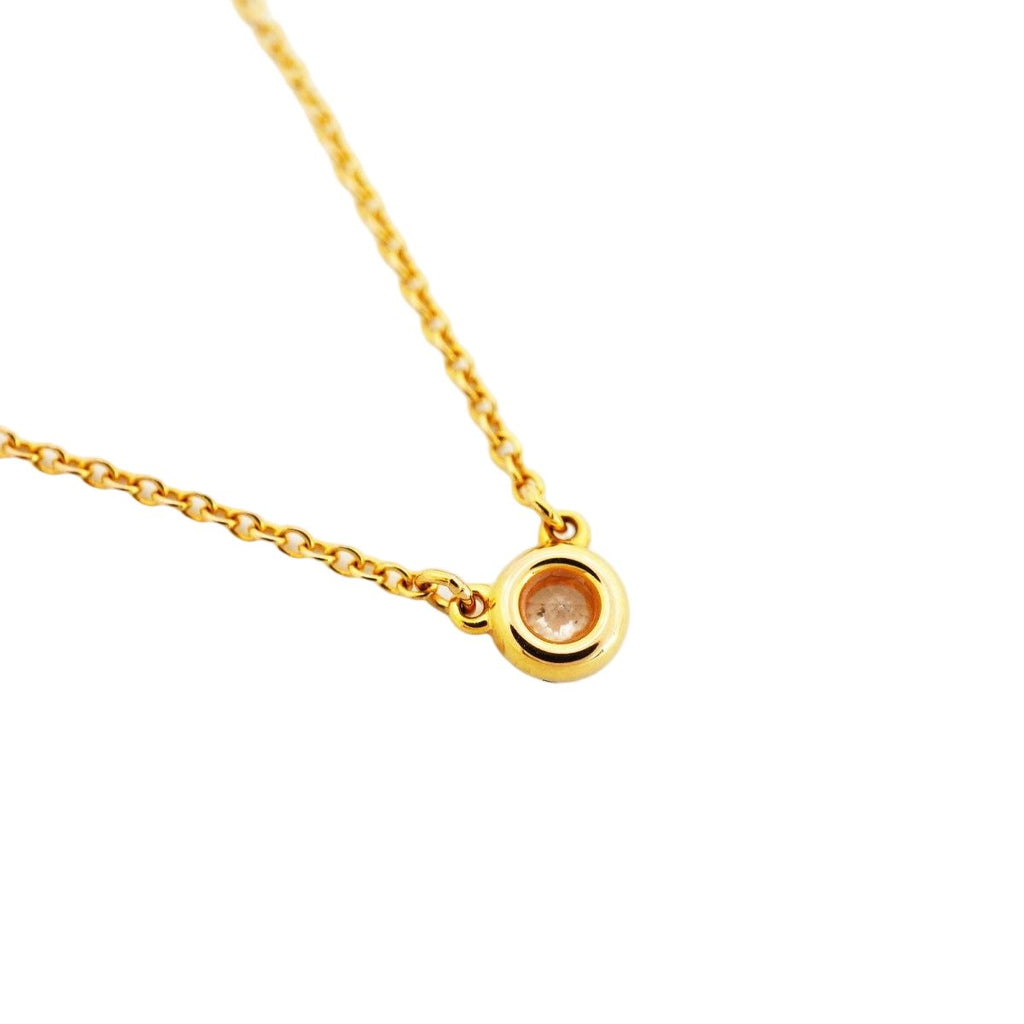 Tiffany & Co Necklace by the Yard 18k Pink Gold Diamond — view 2