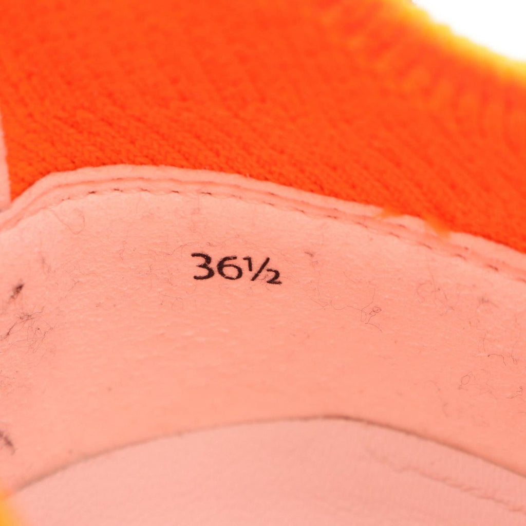 Hermes Slip on Duel Fabric Suede Sneakers — view 7