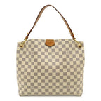 Louis Vuitton Damier Azur Graceful PM Shoulder Bag One Semi — view 2