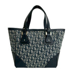 Dior Trotter Pattern CD Logo Canvas Leather — view 3