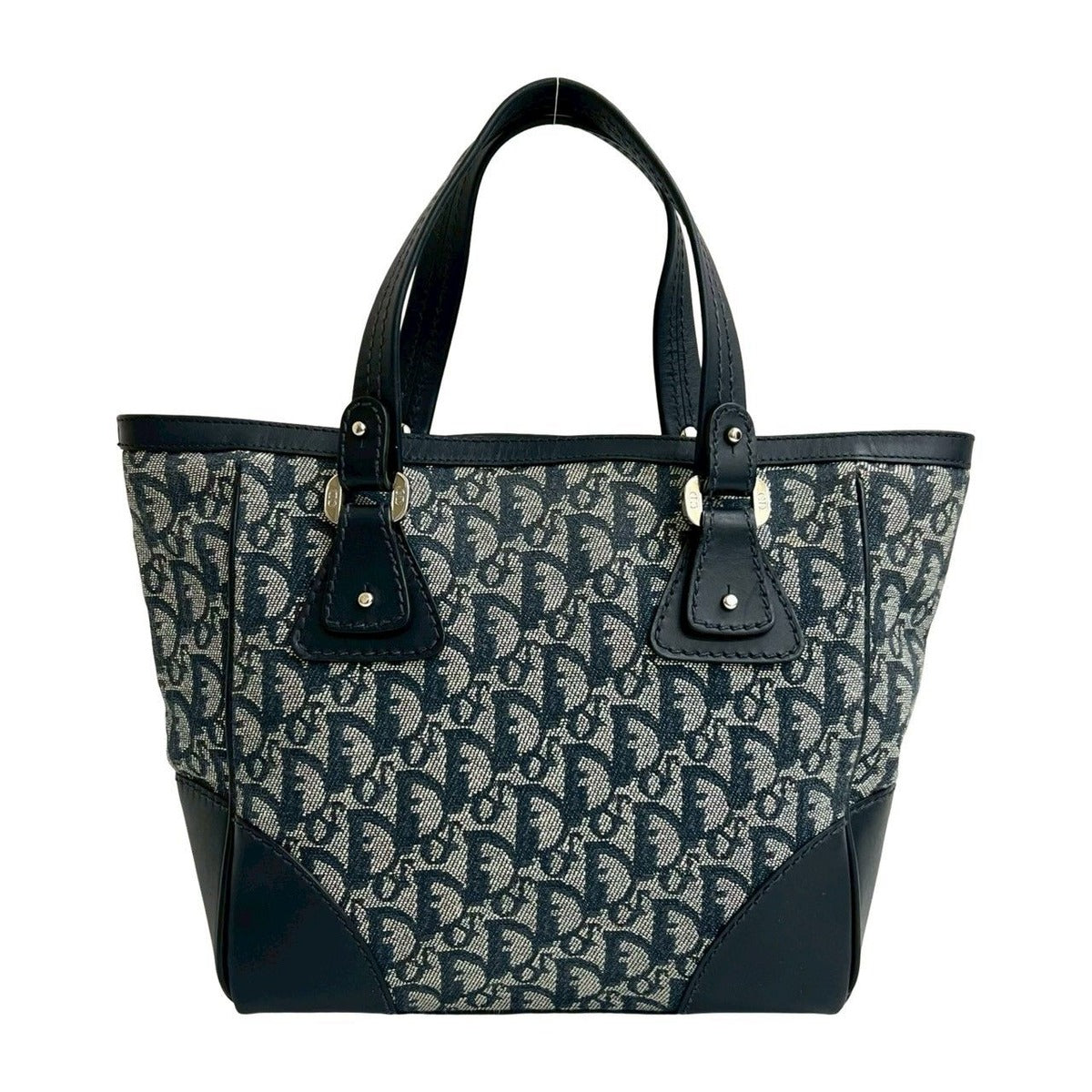 Dior Trotter Pattern CD Logo Canvas Leather — view 3