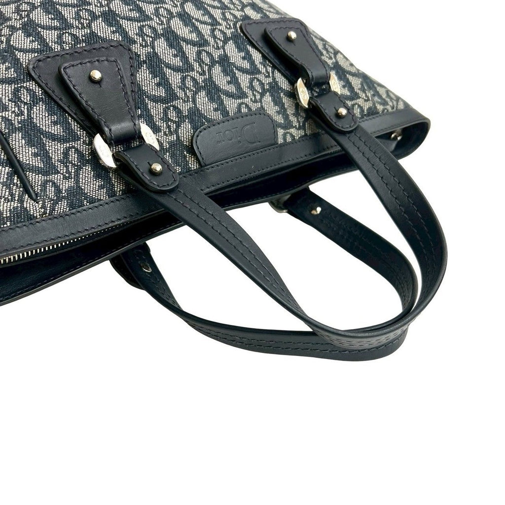 Dior Trotter Pattern CD Logo Canvas Leather — view 4