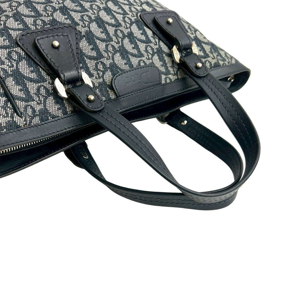Dior Trotter Pattern CD Logo Canvas Leather — view 4