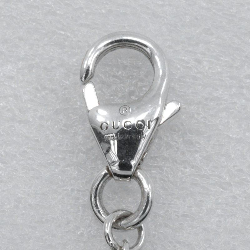 Gucci Double G 925 Silver and Mother-of-Pearl 6.3 Bracelet — view 9