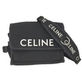 Celine Messenger Body Cross Bag Shoulder Canvas Black dmt