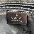 Gucci Shoulder Tote GG Canvas Black A4 Business Travel — view 8