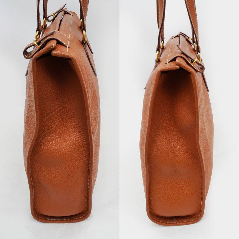 Hermes Cabas 40 Shoulder Tote Bag Gold Chable Coromandel OY Engraved — view 3