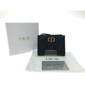 Christian Dior Bifold Wallet Caro Dahlia Cannage S5173 Uwhc
