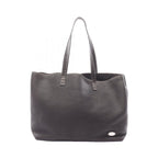 Fendi Tote Selleria Dark Brown Leather