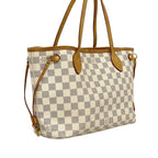 Louis Vuitton Tote Damier Azur Neverfull PM White — view 2