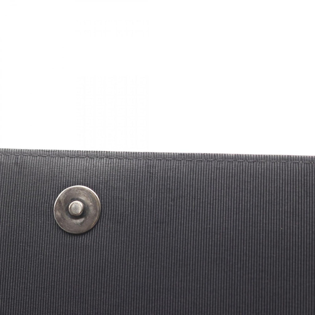 Chanel Shoulder Bag Quilted Big CC Logo Black Lambskin — view 6