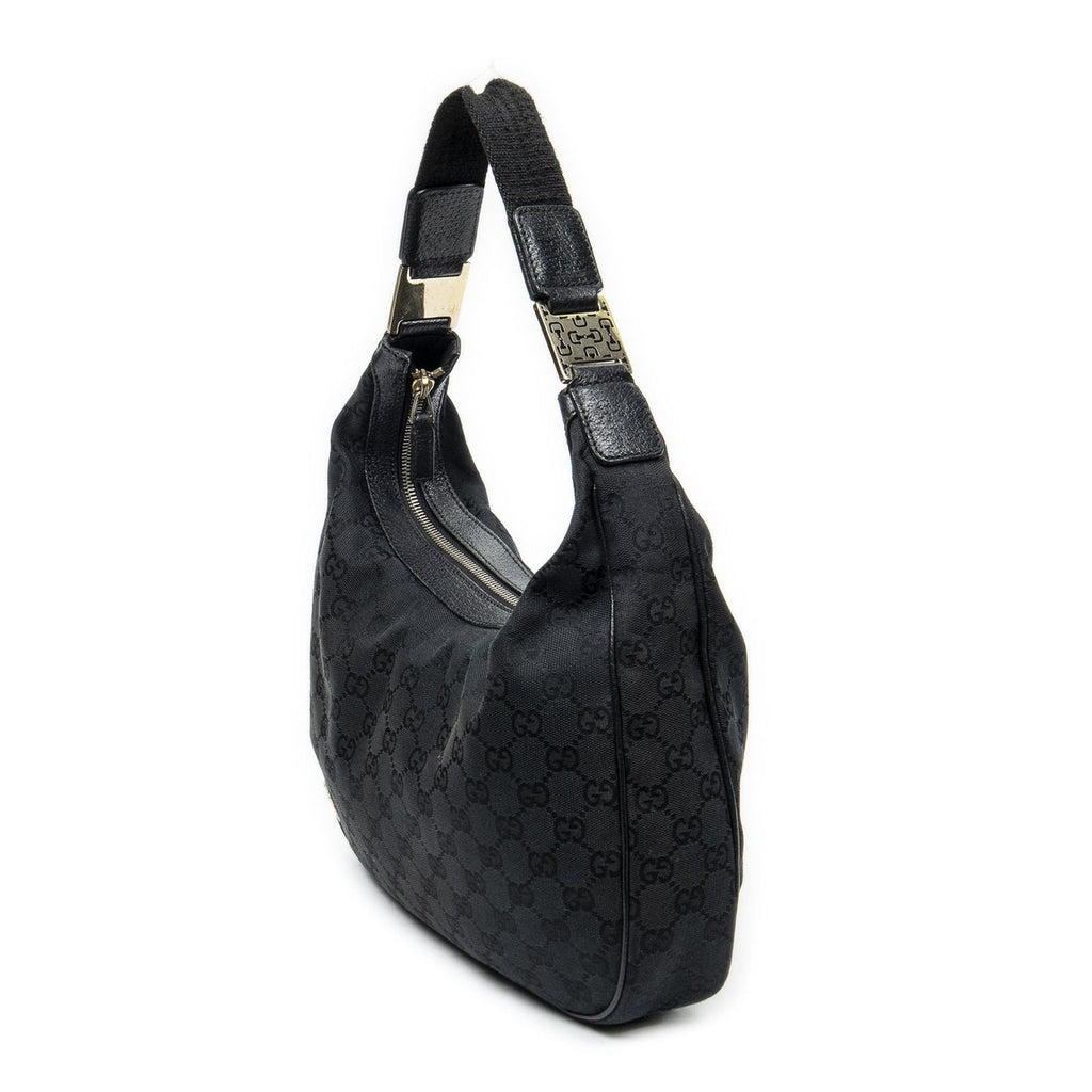 Gucci Pop Hobo Black GG Canvas — view 2
