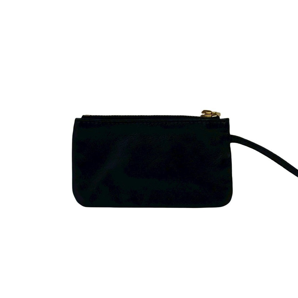 Loewe Log Nappa Leather Strap Coin Case Pouch — view 2