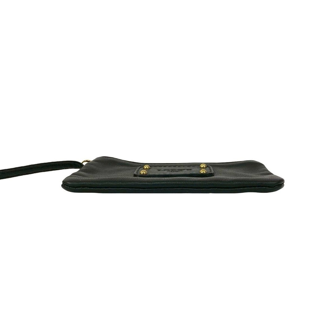 Loewe Log Nappa Leather Strap Coin Case Pouch — view 6