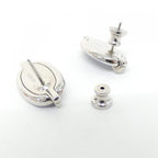 Hermes Mini Maillon Earrings — view 4