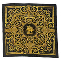 Hermes Scarf Carre 90 les Tuileries Jardin Des Black Gold