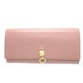 Fendi by the Way 8 M0251 Leather Pink Bifold Wallet 0413