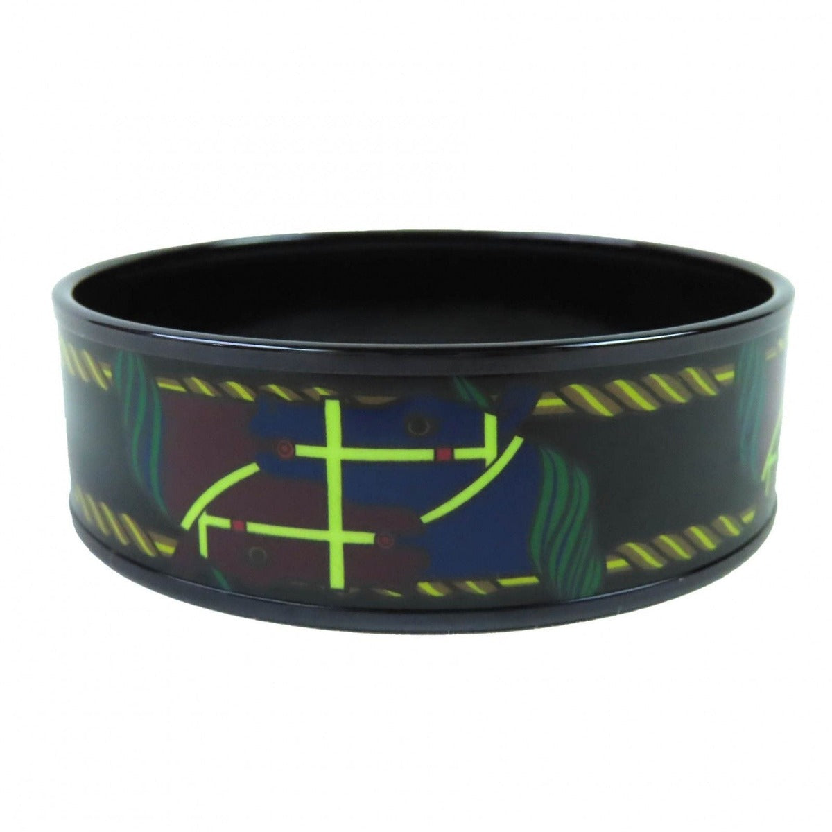 Hermes Enamel Gm Click Hh Bandana Bangle — view 3