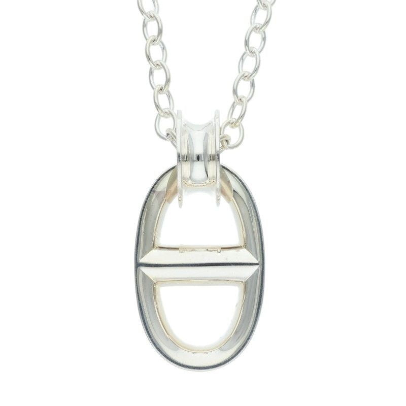 Hermes Reponse Response Chaine Dancre Pendant Necklace Lg