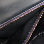 Hermes Tassel Vintage Box Calf Navy Gold Hardware 00 Shoulder Bag — view 8