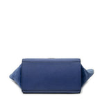 Celine Small Medium Swing Royal Blue Grain Calfskin Leather Shoulder Bag — view 6