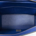 Celine Small Medium Swing Royal Blue Grain Calfskin Leather Shoulder Bag — view 9
