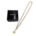 Chanel Belt Vintage Girogo Chain White Gold