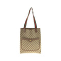 Gucci Sherry Line Beige Green Red GG Supreme Canvas 002 58 Tote Shoulder Bag
