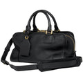 Loewe Amazona 28 2-Way Shoulder Bag Anagram Leather Black