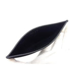 Celine Triomphe Leather Card Case Password Regular Era Black — view 3
