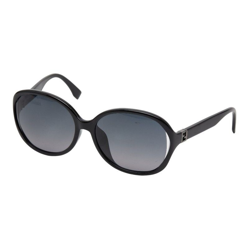 Fendi FF Logo Sunglasses Wellington Gradient Lens Ff0032 F S Black Acetate