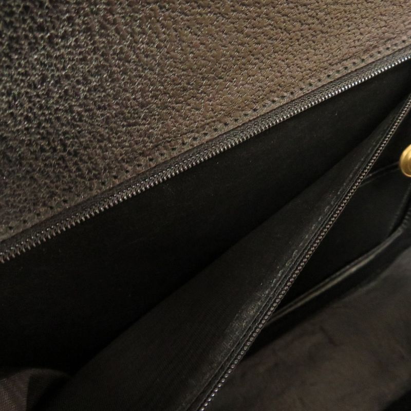 Gucci Bamboo Leather Black 000 2113 0633 Handbag 0187 — view 6