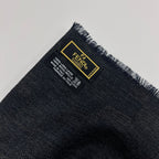 Fendi Scarf Navy Wool Vintage — view 5
