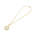 Hermes Op'H Medaille PM Necklace Jaune — view 2