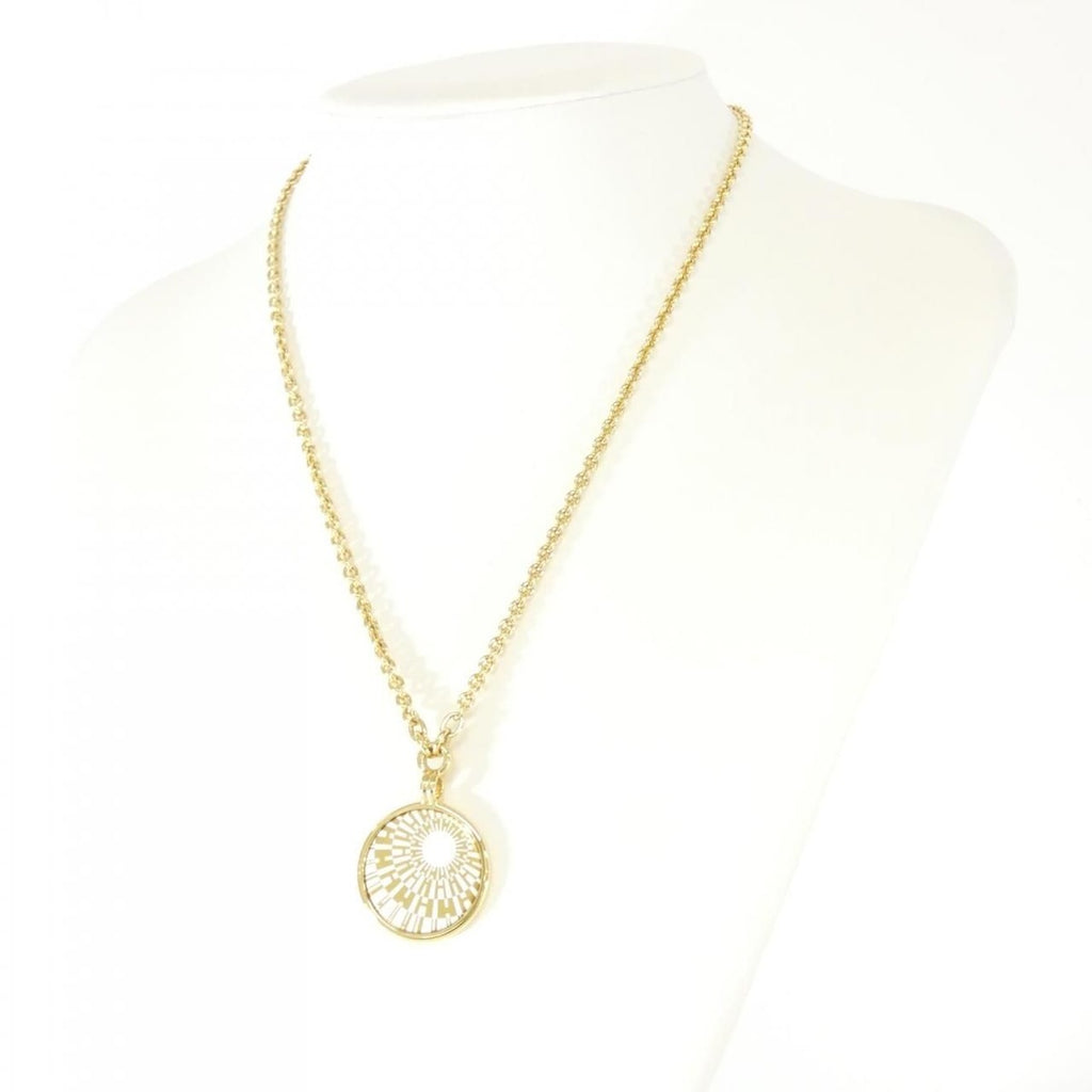 Hermes Op'H Medaille PM Necklace Jaune — view 5